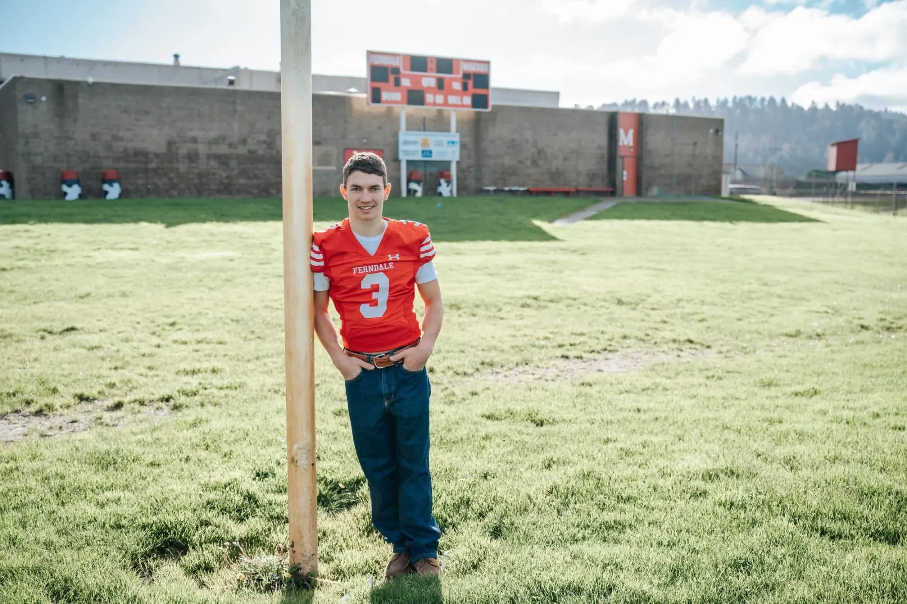 Ferndale High School senior portrait