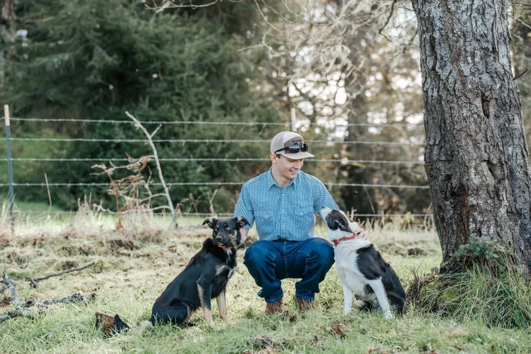 Humboldt County country senior portrait