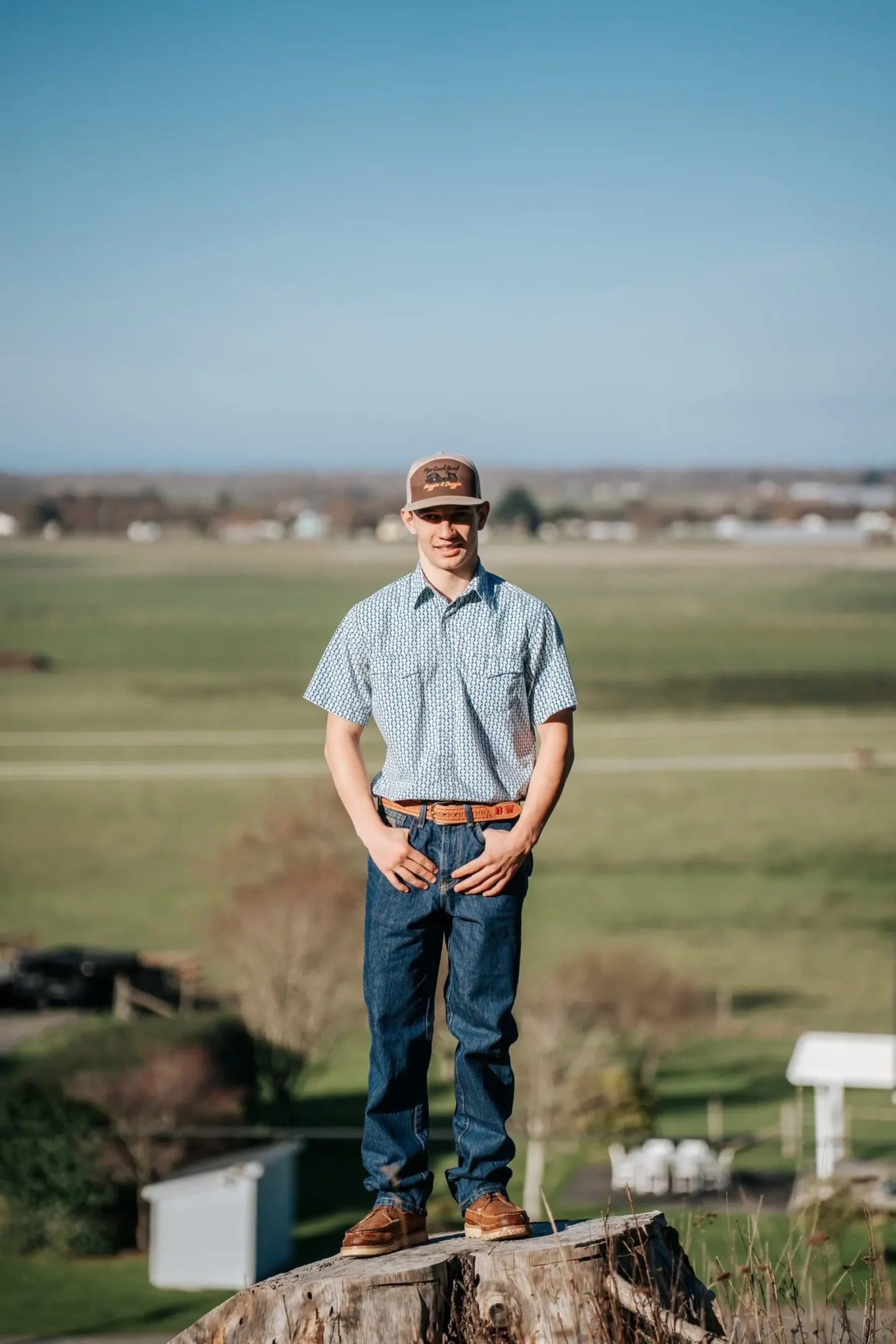 Tex Kelly Humboldt senior portrait