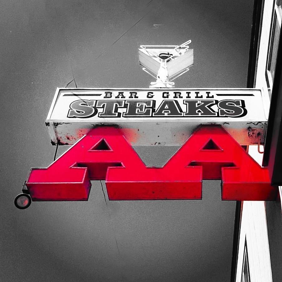 AA Bar & Grill, brand worked with by Tex Kelly Productions