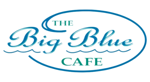 Big Blue Cafe, brand worked with by Tex Kelly Productions