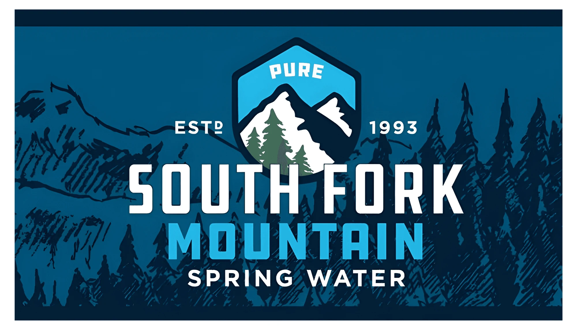 South Fork Mountain Water, brand worked with by Tex Kelly Productions