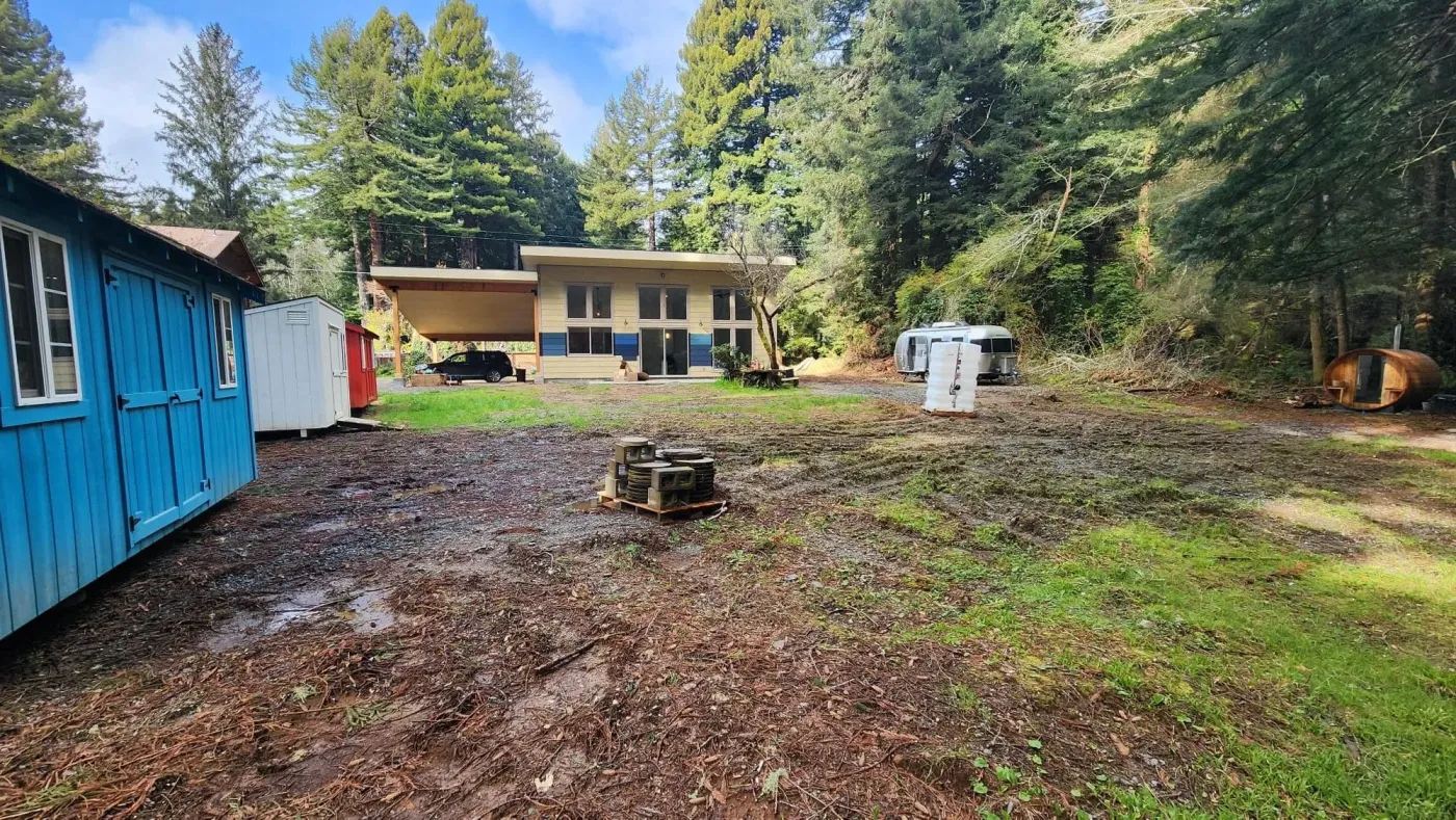 J&G Lawn & Garden Humboldt County landscape project 1, documented by Tex Kelly Productions