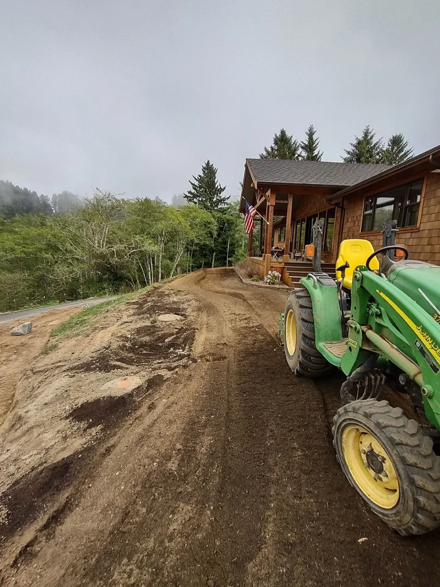 J&G Lawn & Garden Humboldt County landscape project 7, documented by Tex Kelly Productions