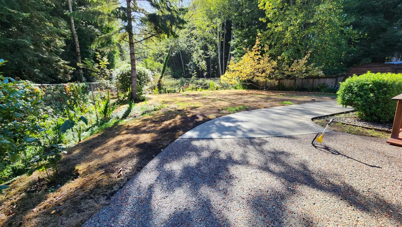 J&G Lawn & Garden Humboldt County landscape project 12, documented by Tex Kelly Productions