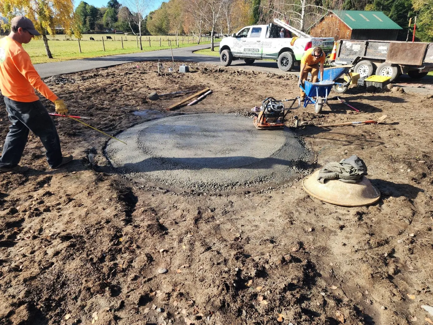J&G Lawn & Garden Humboldt County landscape project 15, documented by Tex Kelly Productions