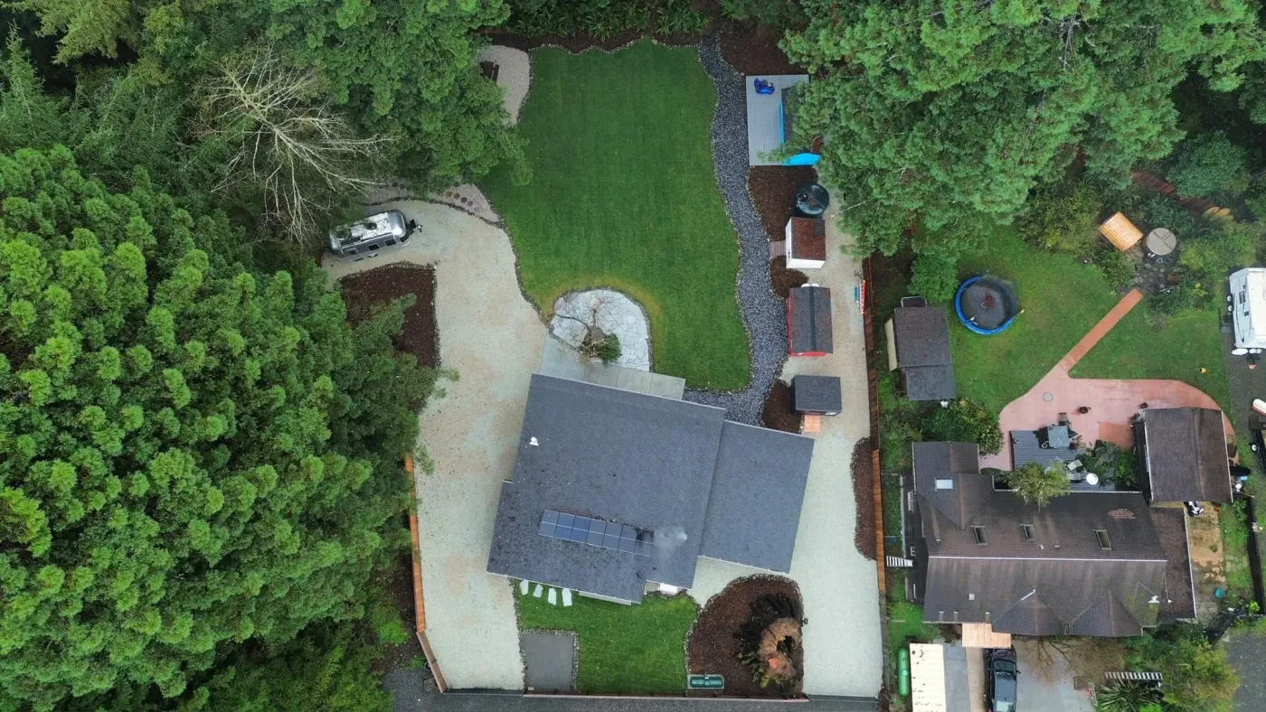 J&G Lawn & Garden Humboldt County landscape project 19, documented by Tex Kelly Productions