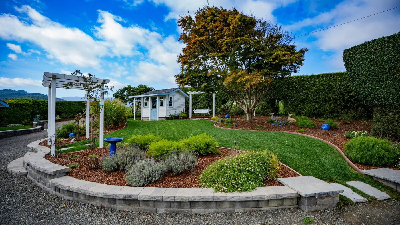 J&G Lawn & Garden Humboldt County landscape project 21, documented by Tex Kelly Productions