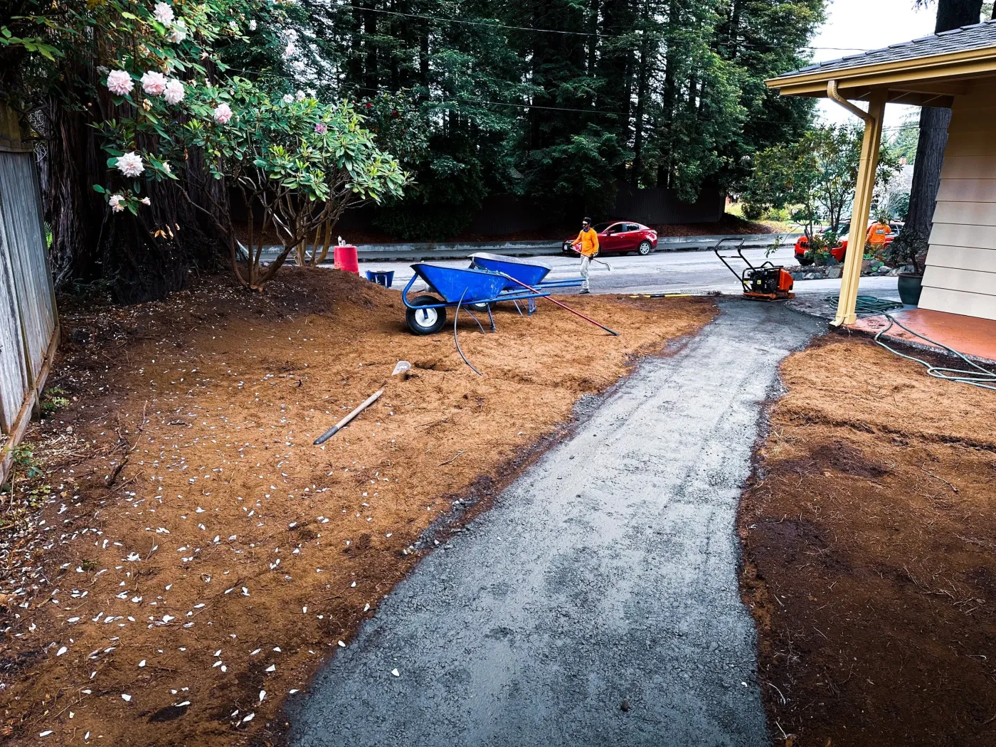 J&G Lawn & Garden Humboldt County landscape project 28, documented by Tex Kelly Productions