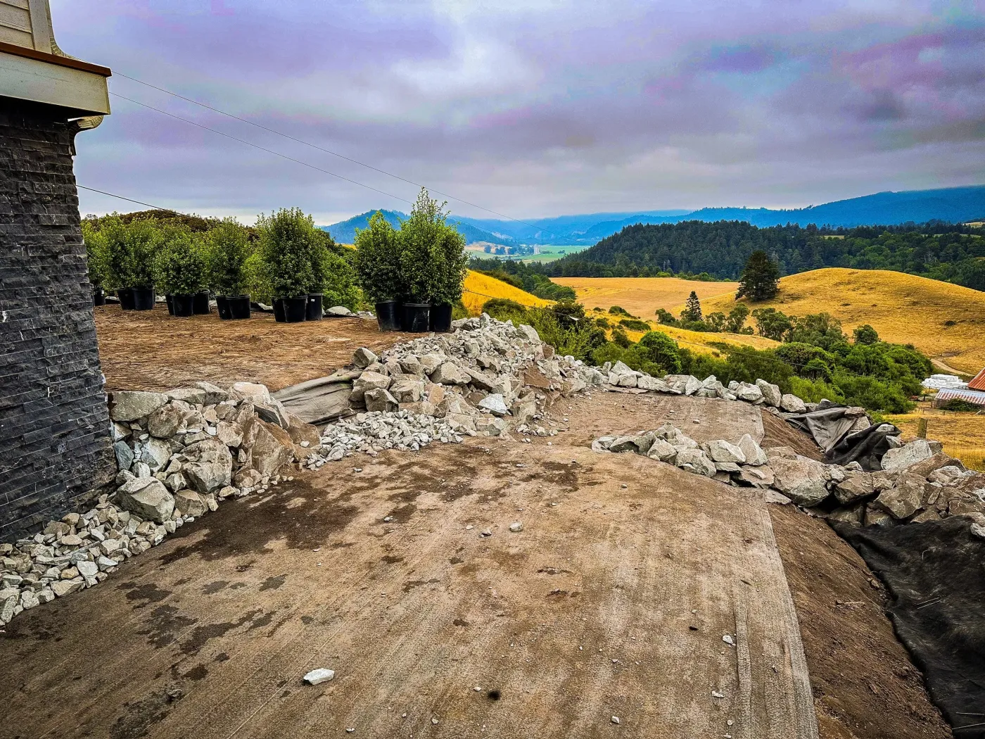 J&G Lawn & Garden Humboldt County landscape project 31, documented by Tex Kelly Productions