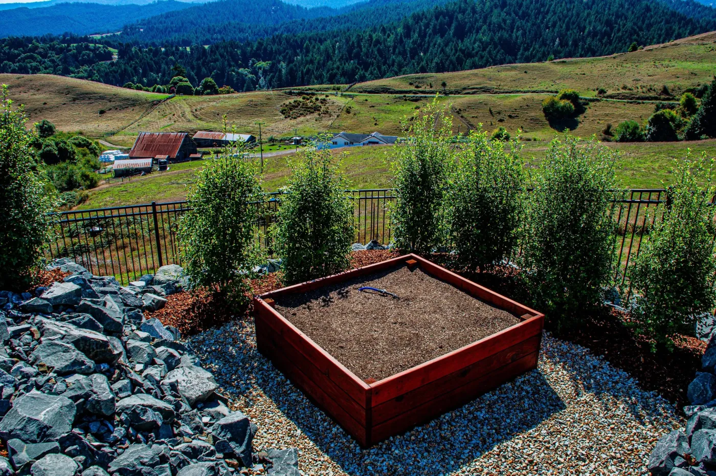 J&G Lawn & Garden Humboldt County landscape project 32, documented by Tex Kelly Productions