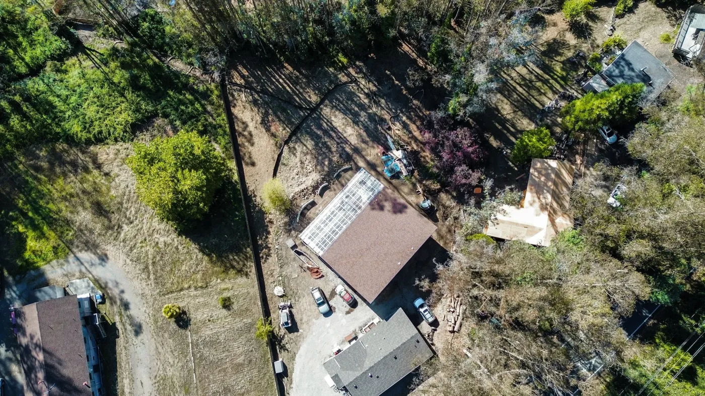 J&G Lawn & Garden Humboldt County landscape project 35, documented by Tex Kelly Productions