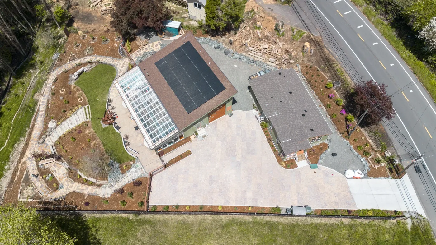 J&G Lawn & Garden Humboldt County landscape project 36, documented by Tex Kelly Productions