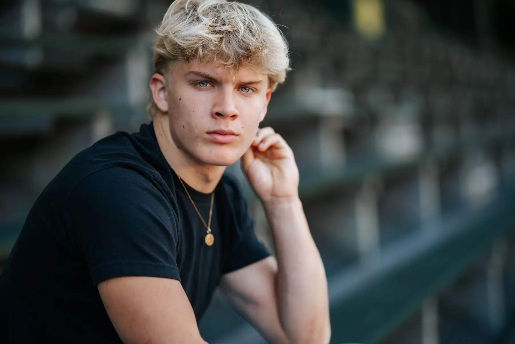 Arcata redwood senior portrait session