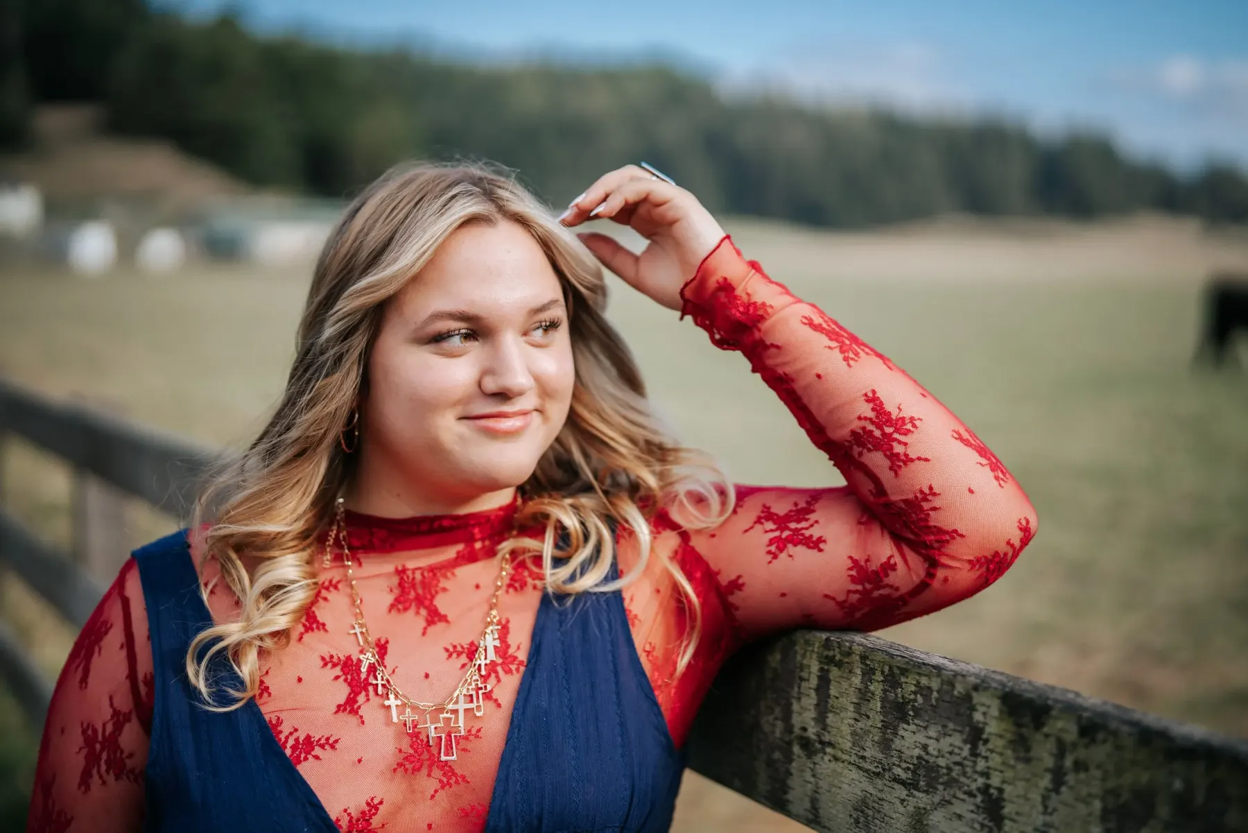 Humboldt County girl senior portrait session