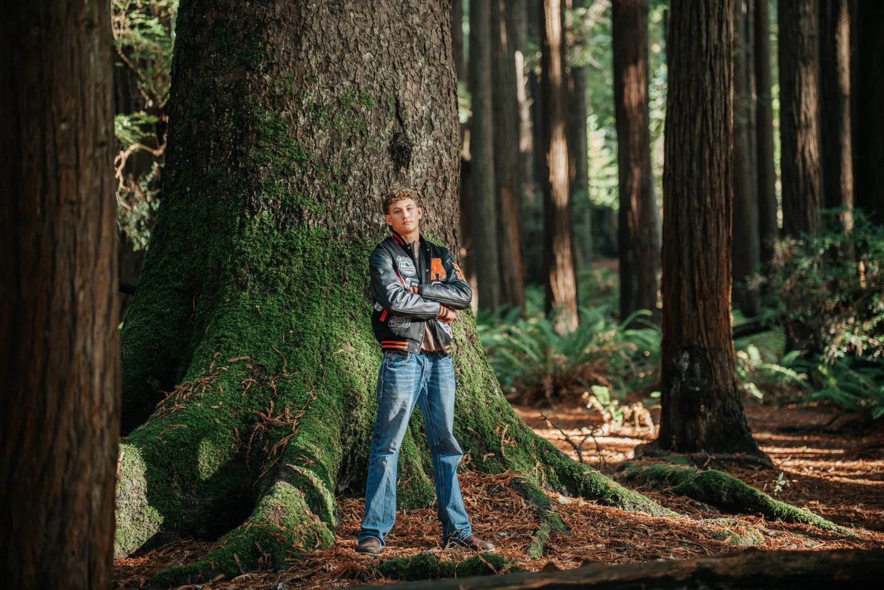 Arcata varsity wrestler senior session