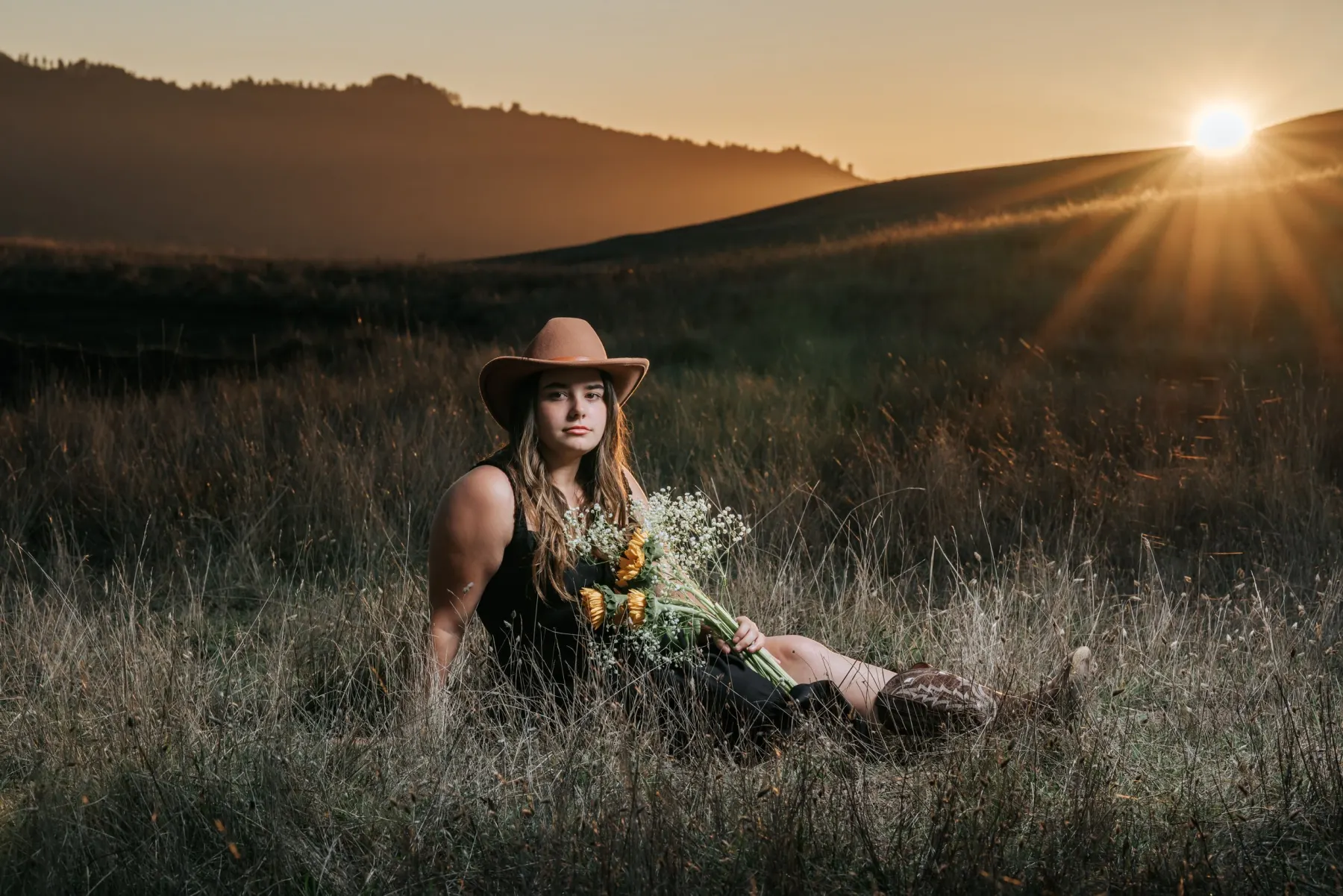 Humboldt girl senior portrait session