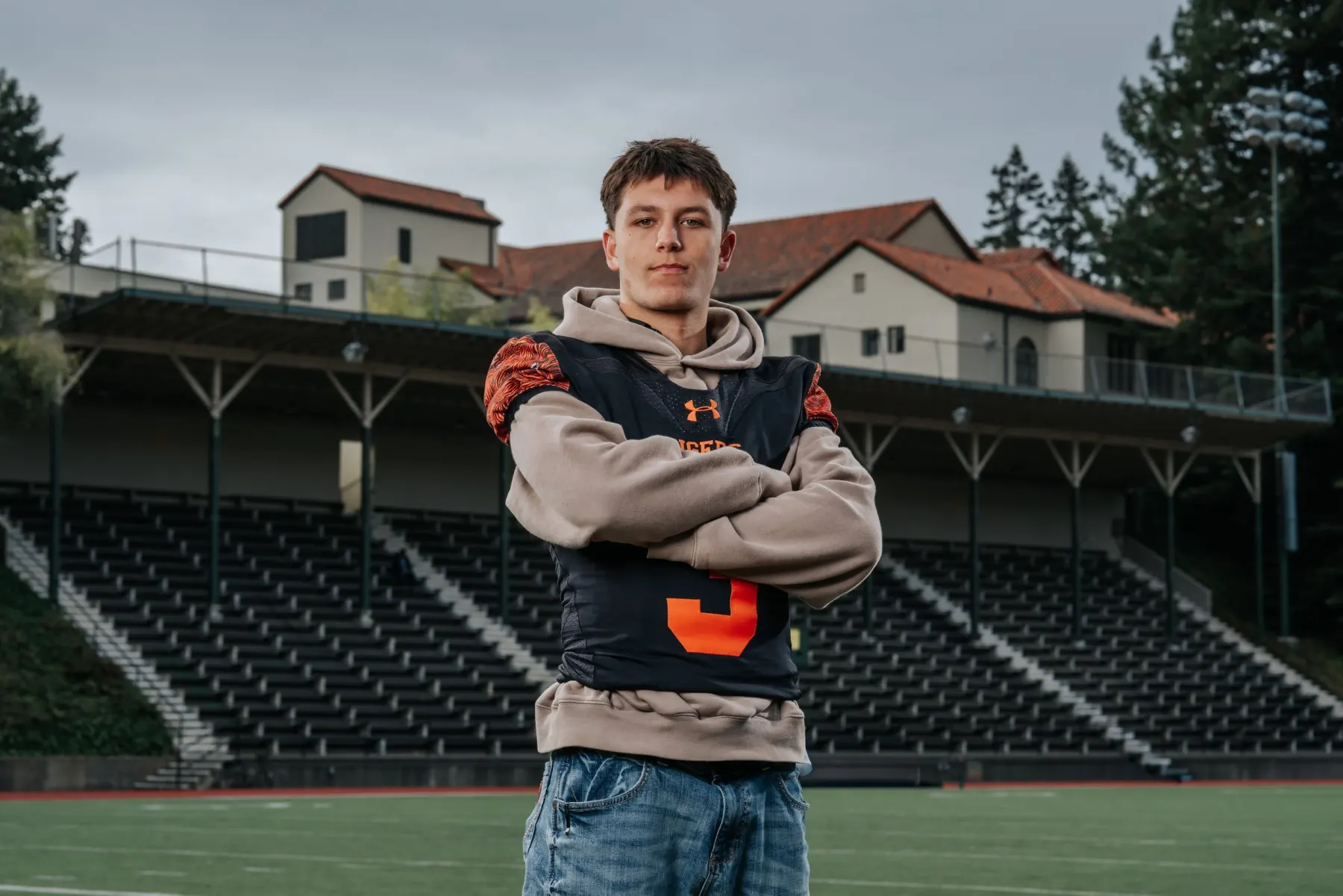 Trinidad redwood senior portrait